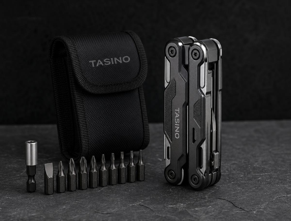 Compact outdoor multi-function utility tool with pouch